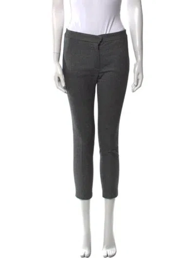 Pre-owned Joseph Tweed Skinny Leg Pants In Gray