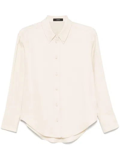 Joseph Twill Felicien Shirt In Dark Green