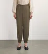Joseph Viscose Twill Taio Trousers In Brown
