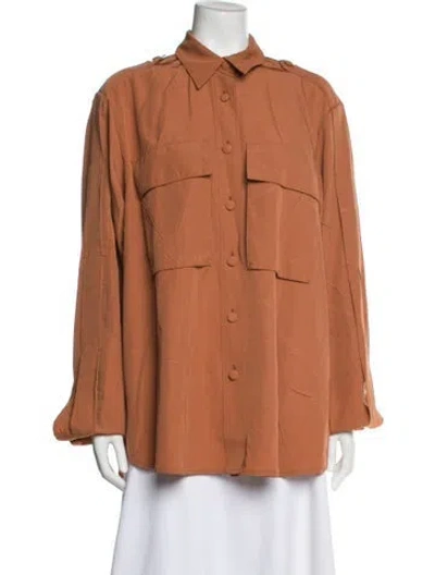 Pre-owned Joseph Utility Jacket In Brown