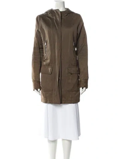 Pre-owned Joseph Utility Jacket In Brown