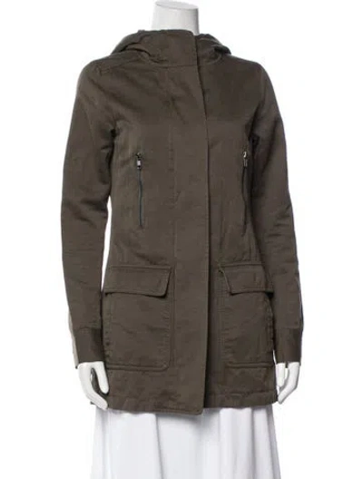 Pre-owned Joseph Utility Jacket In Green