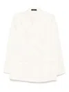 Joseph Valery Blazer In White