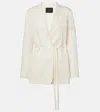 Joseph Victor Silk And Cotton Blazer In White