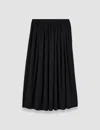 Joseph Womens Vidal Crepe Jersey Maxi Skirt Black In Black