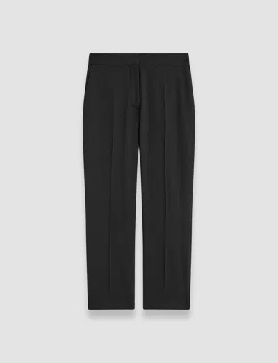 Joseph Vilar Tailoring Crepe Trousers In Black