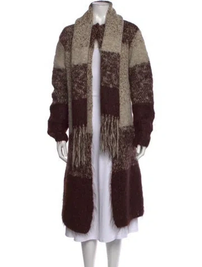 Pre-owned Joseph Vintage Wool Sweater In Brown