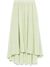 Joseph Violet Maxi Skirt In Green