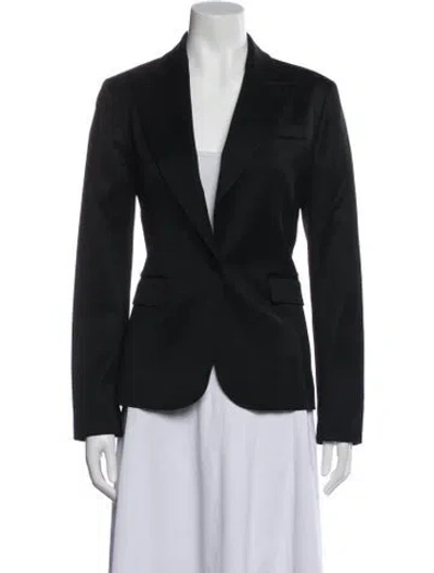 Pre-owned Joseph Virgin Wool Blazer In Black
