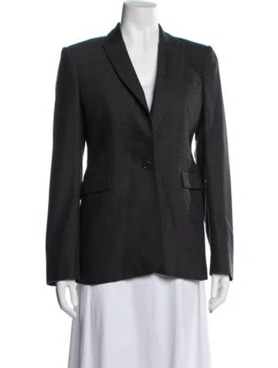 Pre-owned Joseph Virgin Wool Blazer In Black