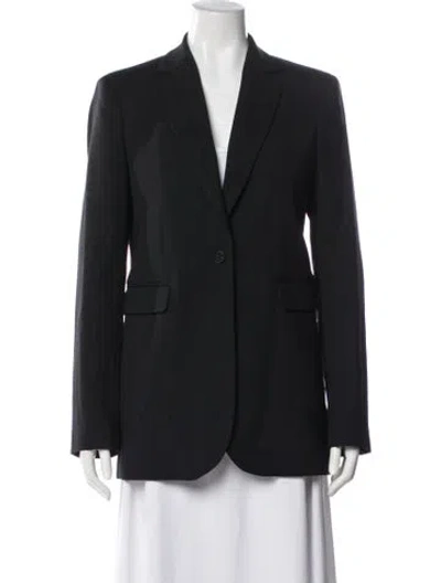 Pre-owned Joseph Virgin Wool Blazer In Black