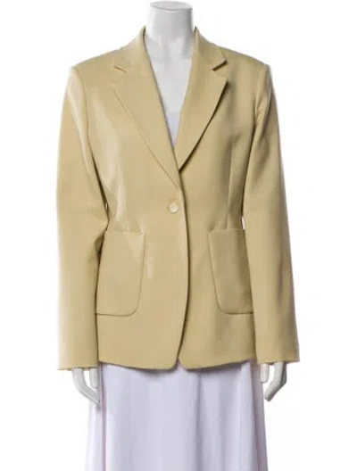 Pre-owned Joseph Virgin Wool Blazer In Neutral