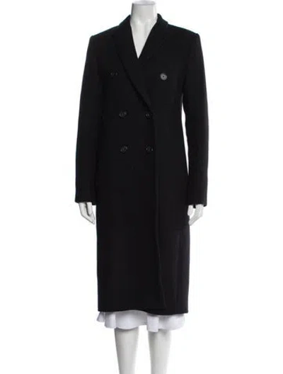 Pre-owned Joseph Virgin Wool Coat In Blue