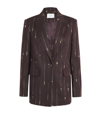 Joseph Virgin Wool Stripe Pietro Jacket
