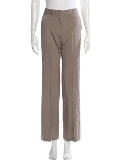 Pre-owned Joseph Virgin Wool Wide Leg Pants W/ Tags In Neutral