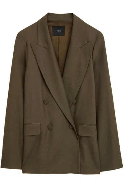 Joseph Viscose Twill Jaden Jacket In Multicolor