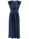 Joseph Volta Midi Dress In Blue