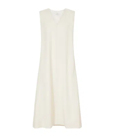 Joseph Vssad Woven Midi Dress In Neutral