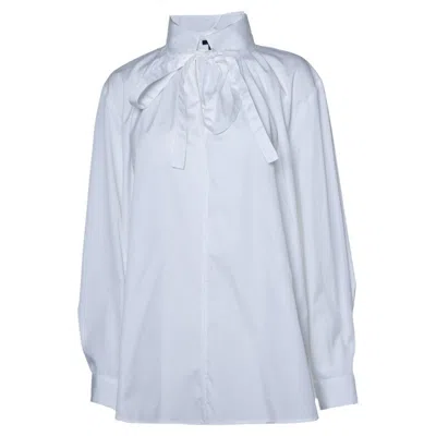 Pre-owned Joseph , White Orton Shirt With Bow