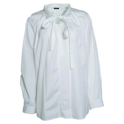 Pre-owned Joseph , White Shirt With Bow