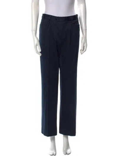 Pre-owned Joseph Wide Leg Pants In Black