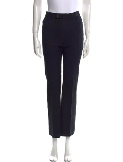 Pre-owned Joseph Wide Leg Pants In Black