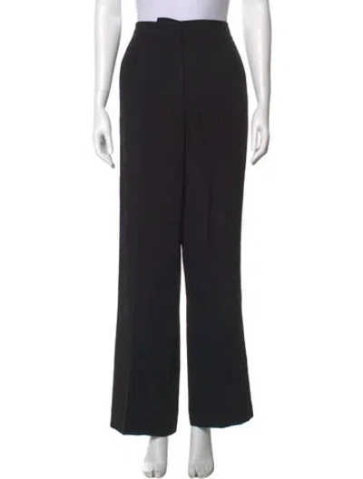 Pre-owned Joseph Wide Leg Pants In Black
