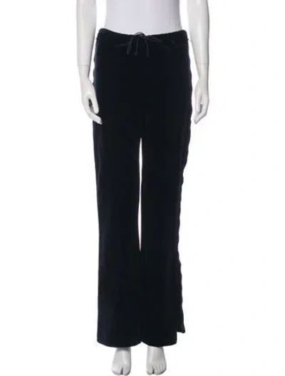 Pre-owned Joseph Wide Leg Pants In Black