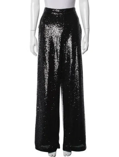 Pre-owned Joseph Wide Leg Pants In Black