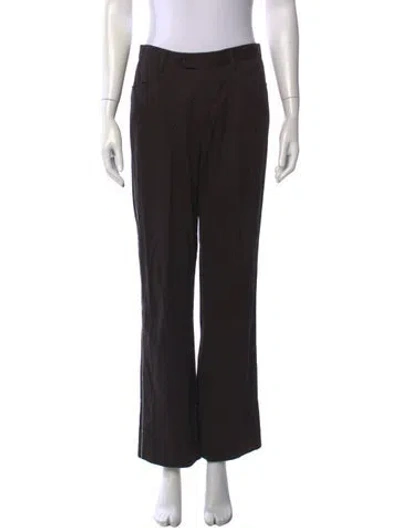 Pre-owned Joseph Wide Leg Pants In Black