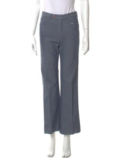 Pre-owned Joseph Wide Leg Pants In Blue