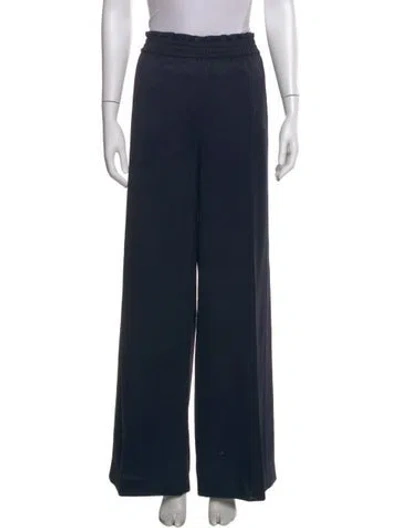 Pre-owned Joseph Wide Leg Pants In Blue