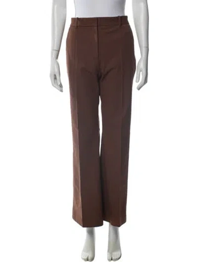 Pre-owned Joseph Wide Leg Pants In Brown