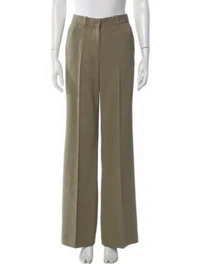 Pre-owned Joseph Wide Leg Pants In Green