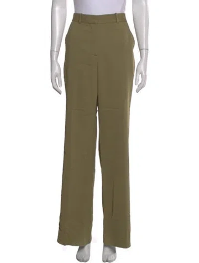 Pre-owned Joseph Wide Leg Pants In Green