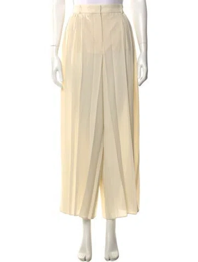 Pre-owned Joseph Wide Leg Pants In Neutrals