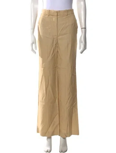 Pre-owned Joseph Wide Leg Pants In Neutrals