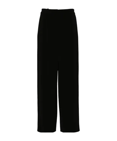 Joseph Wide-leg Trousers In Black