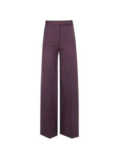 Joseph Wide-leg Trousers In Violett