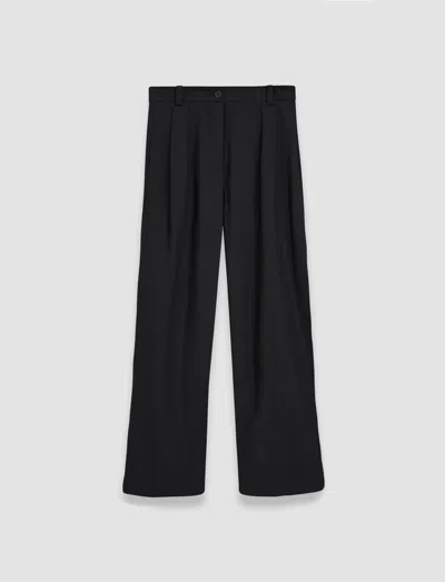Joseph Winter Voile Forest Trousers In Black