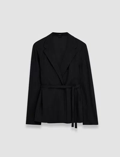 Joseph Winter Voile Haxo Jacket In Black