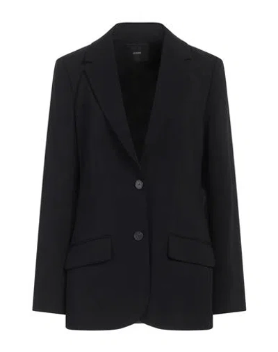 Joseph Woman Blazer Black Size 8 Viscose, Acetate, Elastane