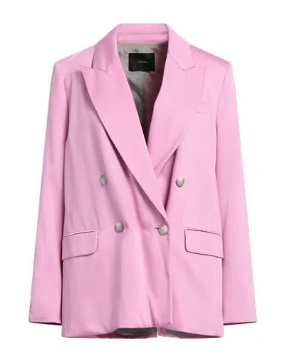 Joseph Woman Blazer Pink Size 10 Viscose, Wool