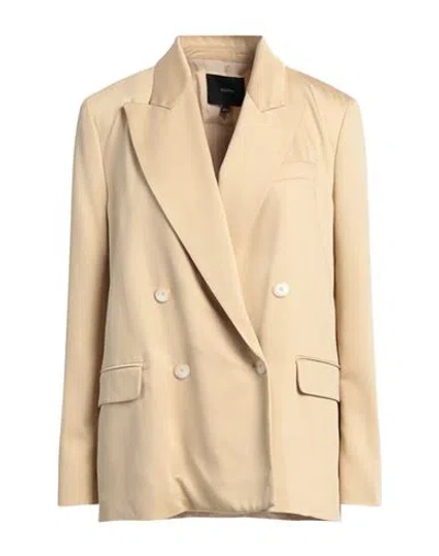 Joseph Woman Blazer Sand Size 4 Viscose, Wool In Beige