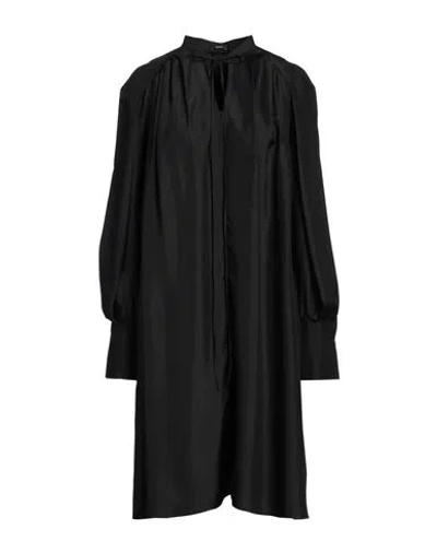 Joseph Woman Midi Dress Black Size 12 Silk