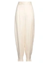 Joseph Woman Pants Beige Size 6 Viscose