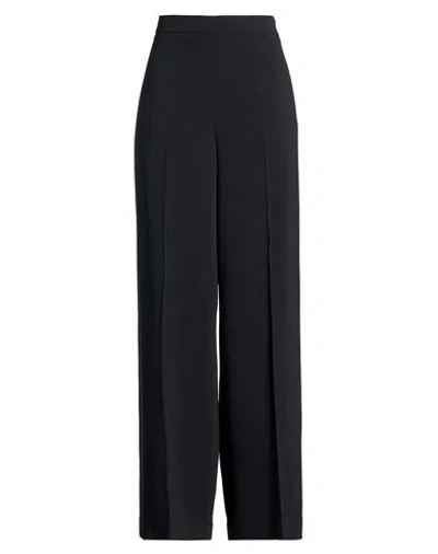 Joseph Woman Pants Black Size 12 Viscose, Acetate, Elastane