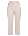 Joseph Woman Pants Blush Size 10 Linen, Cotton, Elastane In Pink
