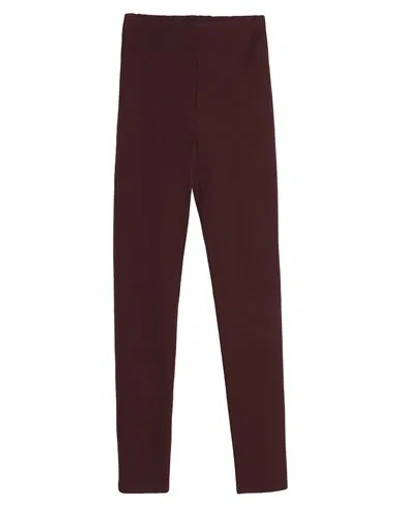 Joseph Woman Pants Burgundy Size 0 Viscose, Cotton, Elastane In Red