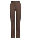 Joseph Woman Pants Chocolate Brown Size 10 Viscose, Cotton, Elastane
